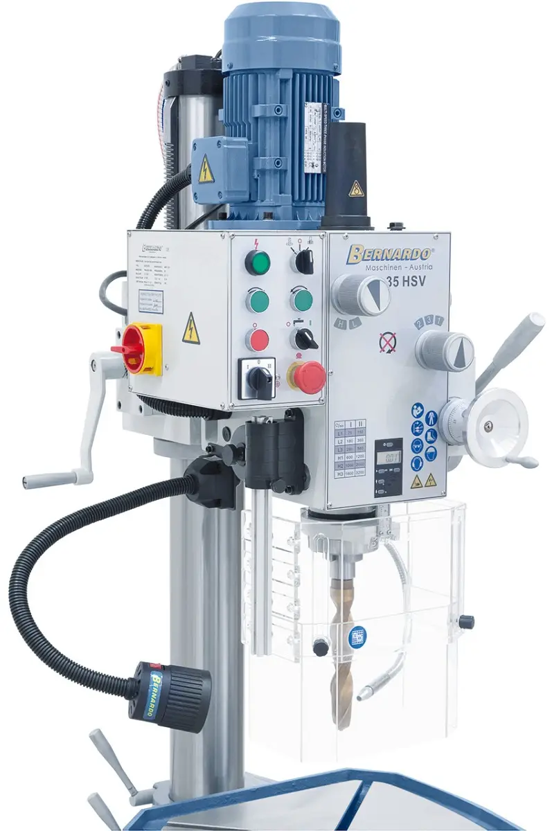 Sloupová vrtačka Bernardo GB 35 HSV s chlazením (BER011266)