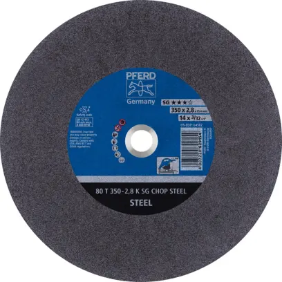 Rozbrušovací kotouč PFERD 80 T 350-2,8 A 36 K SG-CHOP/25,4 (PF4007220629154)