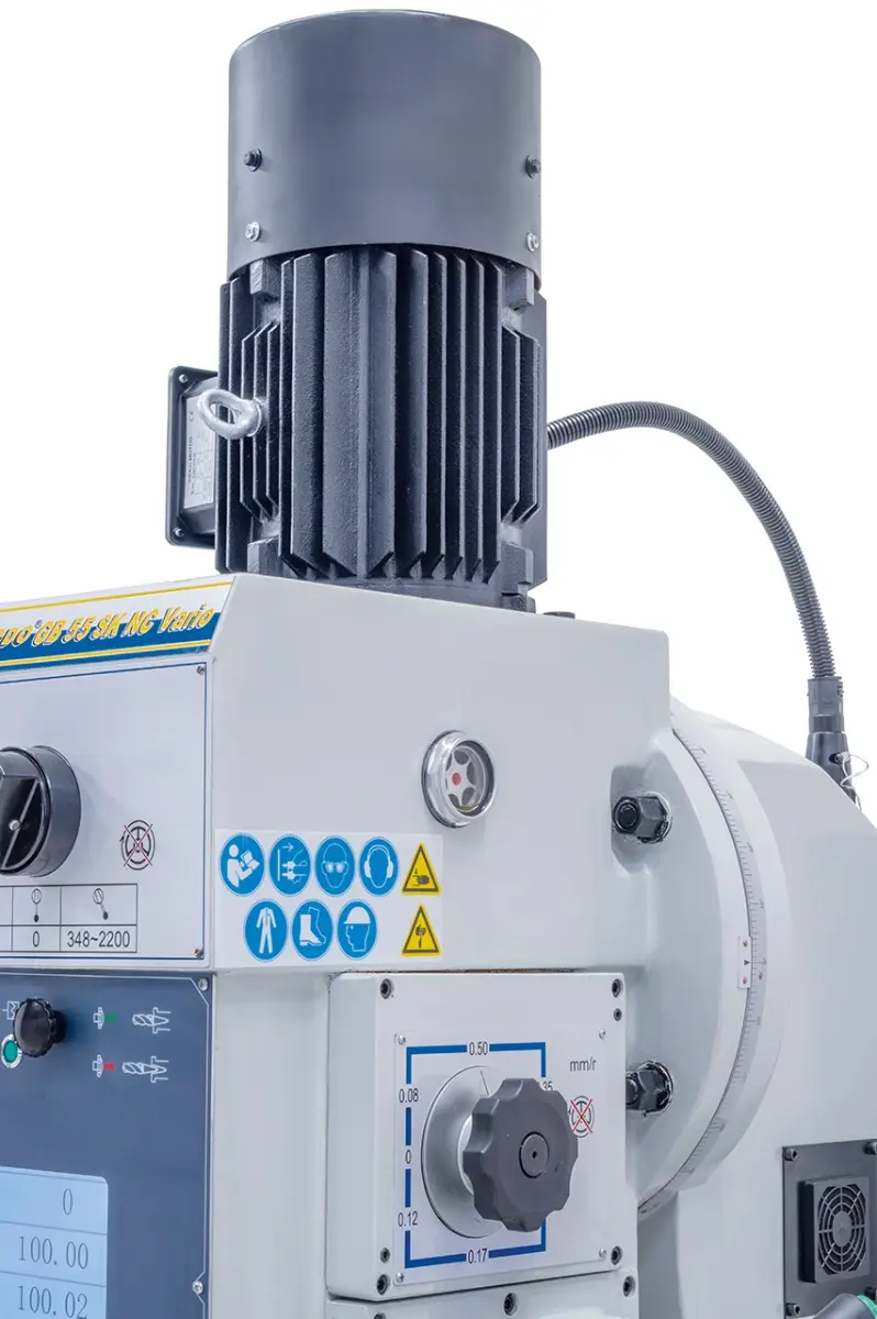 Sloupová vrtačka s převodovkou Bernardo GB 55 SK NC Vario s křížovým stolem (BER011311XL0)