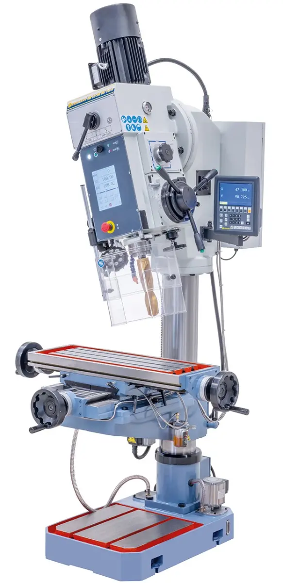 Sloupová vrtačka s převodovkou Bernardo GB 55 SK NC Vario s křížovým stolem (BER011311XL0)