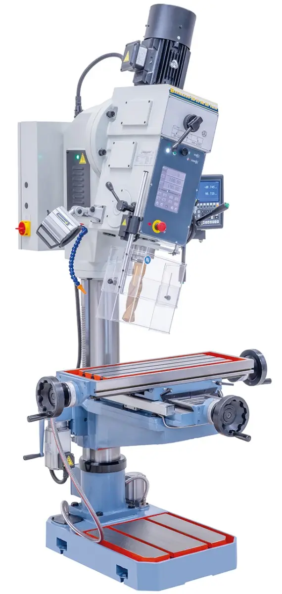 Sloupová vrtačka s převodovkou Bernardo GB 55 SK NC Vario s křížovým stolem (BER011311XL0)