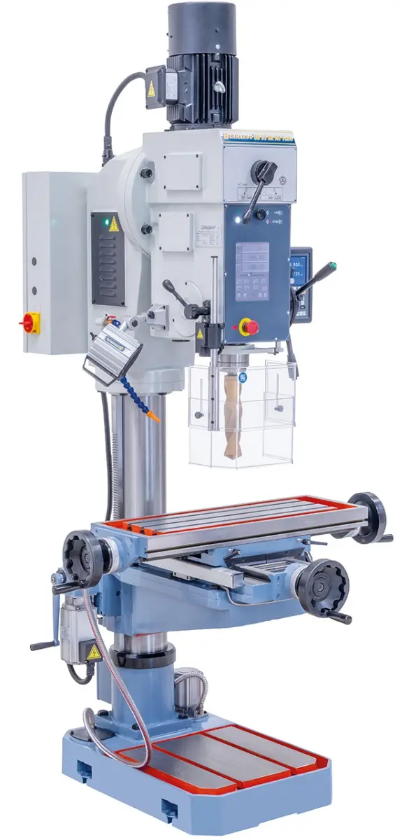 Sloupová vrtačka s převodovkou Bernardo GB 55 SK NC Vario s křížovým stolem (BER011311XL0)