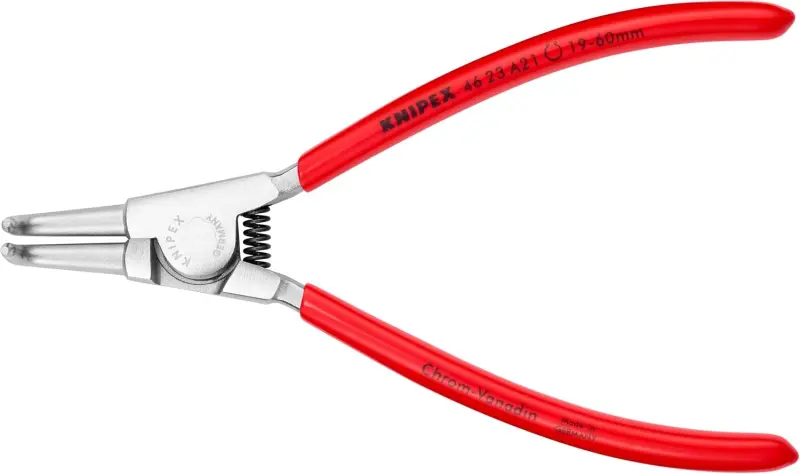 Kleště Knipex 46 23 A21 - vnější pojistné kroužky, zahnuté hroty 90° (K 46 23 A21)