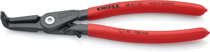 Kleště precizní pro pojistné kroužky vnitřní KNIPEX 48 41 J31, 210 mm - protiskluzová rukojeť (K 48 41 J3 1)