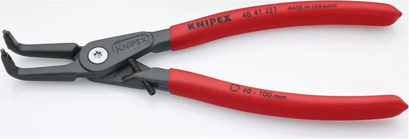 Kleště precizní pro pojistné kroužky vnitřní KNIPEX 48 41 J31, 210 mm - protiskluzová rukojeť (K 48 41 J3 1)