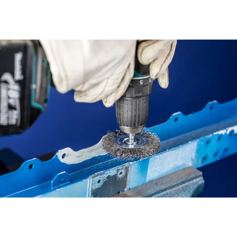 Stopkové kartáče Pferd RBU 10010/6 INOX 0,30, zvlněný nerezový drát (PF4007220658475)