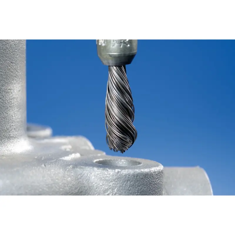 Štětcový kartáč se stopkou Pferd PBGS 1010/6 ST 0,50, splétaný drát (PF4007220659281)