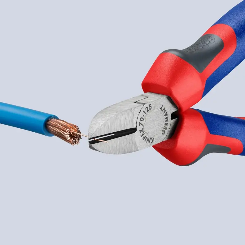 Boční štípací kleště Knipex 70 02 125 SB - komfortní rukojeť (K 70 02 125 SB)