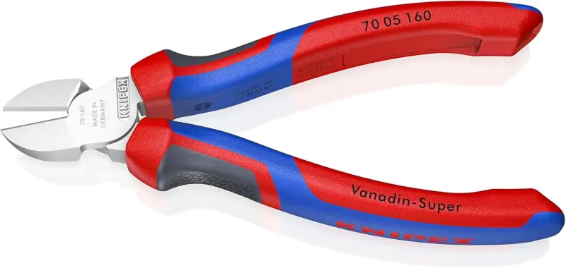 Boční štípací kleště Knipex 70 05 160 SB - komfortní rukojeť, chromováno (K 70 05 160 SB)
