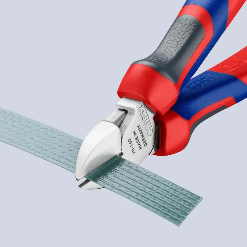 Boční štípací kleště Knipex 70 05 160 SB - komfortní rukojeť, chromováno (K 70 05 160 SB)