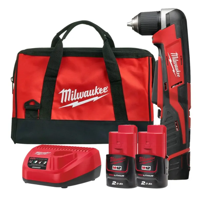 Aku úhlová vrtačka / šroubovák Milwaukee C12 RAD-202B (MI4933441215)