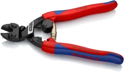 Kompaktní štípací kleště Knipex 71 22 200 SB - CoBolt®, vícesložkové návleky (K 71 22 200 SB)