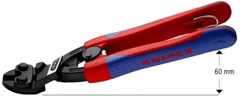 Kompaktní štípací kleště Knipex 71 22 200 T - CoBolt®, vícesložkové návleky (K 71 22 200 T)