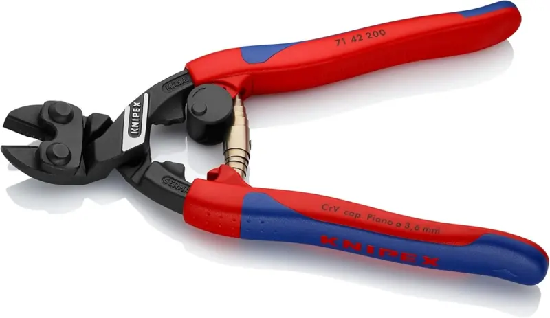 Kompaktní štípací kleště Knipex 71 42 200 - CoBolt®, vícesložkové návleky (K 71 42 200)