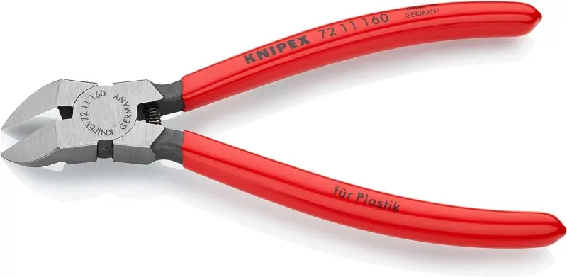 Boční štípací kleště Knipex 72 11 160 SB - na umělou hmotu (K 72 11 160 SB)