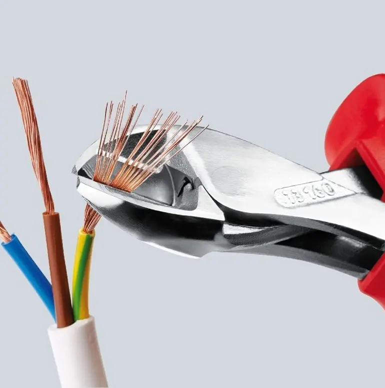 Boční štípací kleště Knipex 73 05 160 SB - X-Cut®, kompaktní s velkým převodem (K 73 05 160 SB)