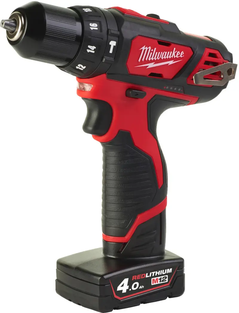 Aku vrtačka s příklepem Milwaukee M12 BPD-402C (MI4933441935)