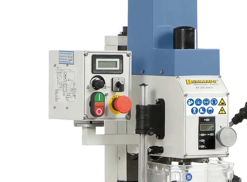 Vrtačko-frézka Bernardo KF 25 D Vario včetně digitálního odměřování 2 os (BER021027B)