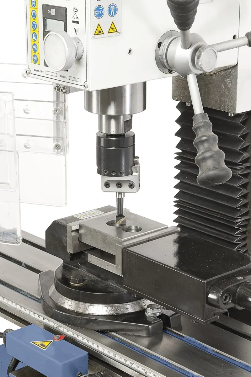 Vrtačko-frézka Bernardo KF 25 D Vario včetně digitálního odměřování 2 os (BER021027B)