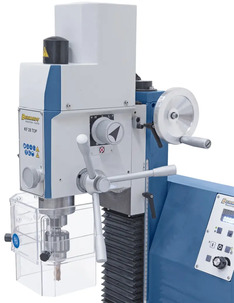 Vrtačko-frézka Bernardo KF 28 Top se strojním posuvem (BER0210340)
