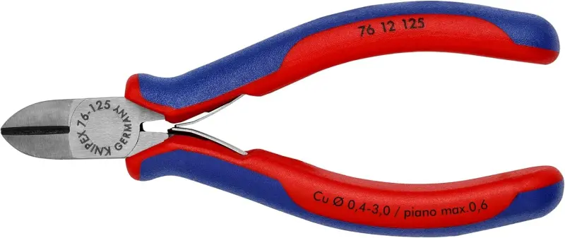 Kleště Knipex 76 12 125 štípací boční pro elektromechaniky (K 76 12 125)