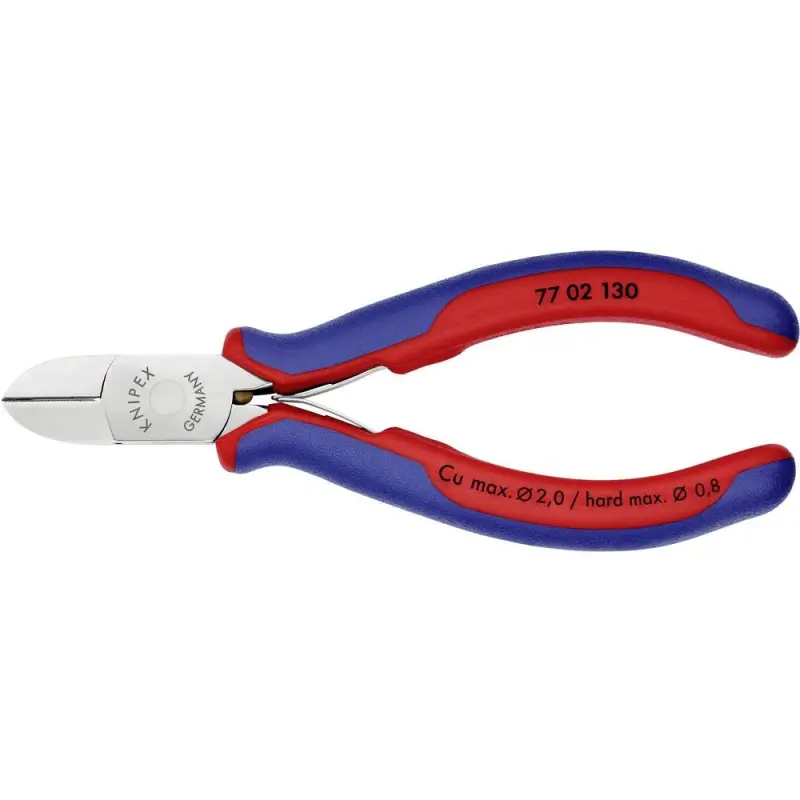 Kleště Knipex 77 02 130 štípací boční pro elektroniku (K 77 02 130)