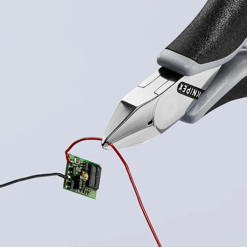 Kleště Knipex 77 42 115 ESD štípací boční pro elektroniku (K 77 42 115 ESD)
