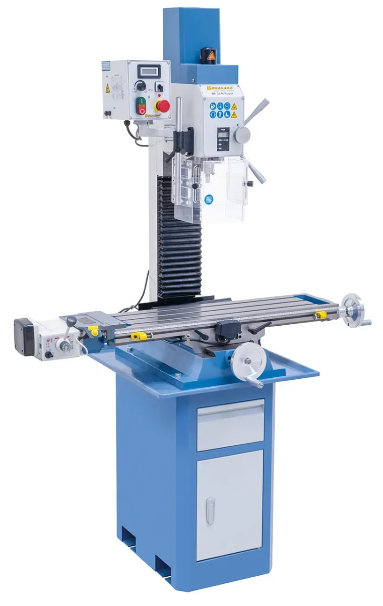 Vrtačko-frézka Bernardo BF 30 Super se strojním posuvem AL 350 D (BER021043B)