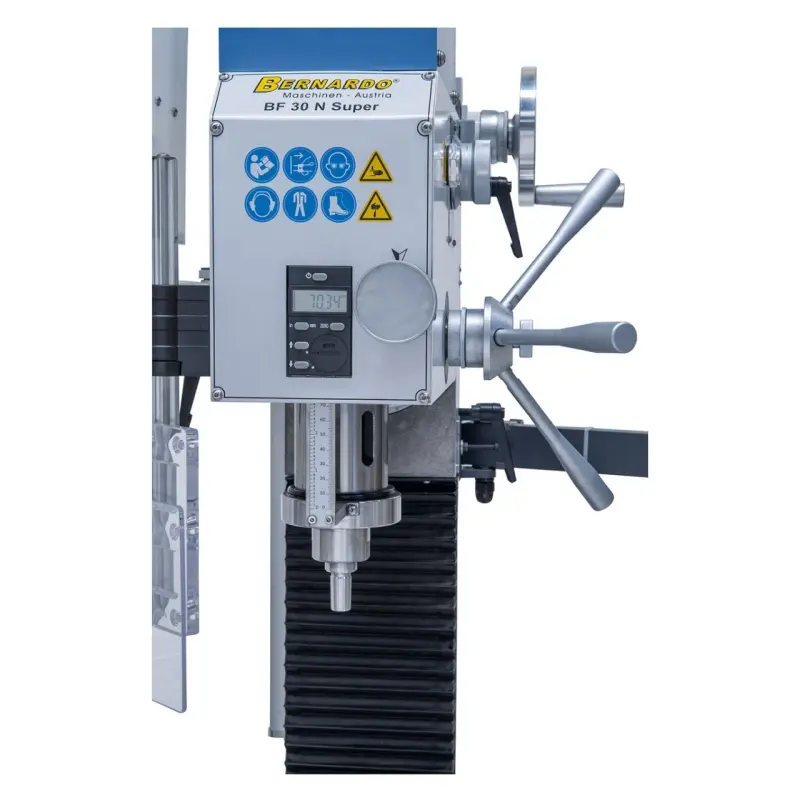 Vrtačko-frézka Bernardo BF 30 N Super s posuvem a digitál. odměřováním (BER0210440)