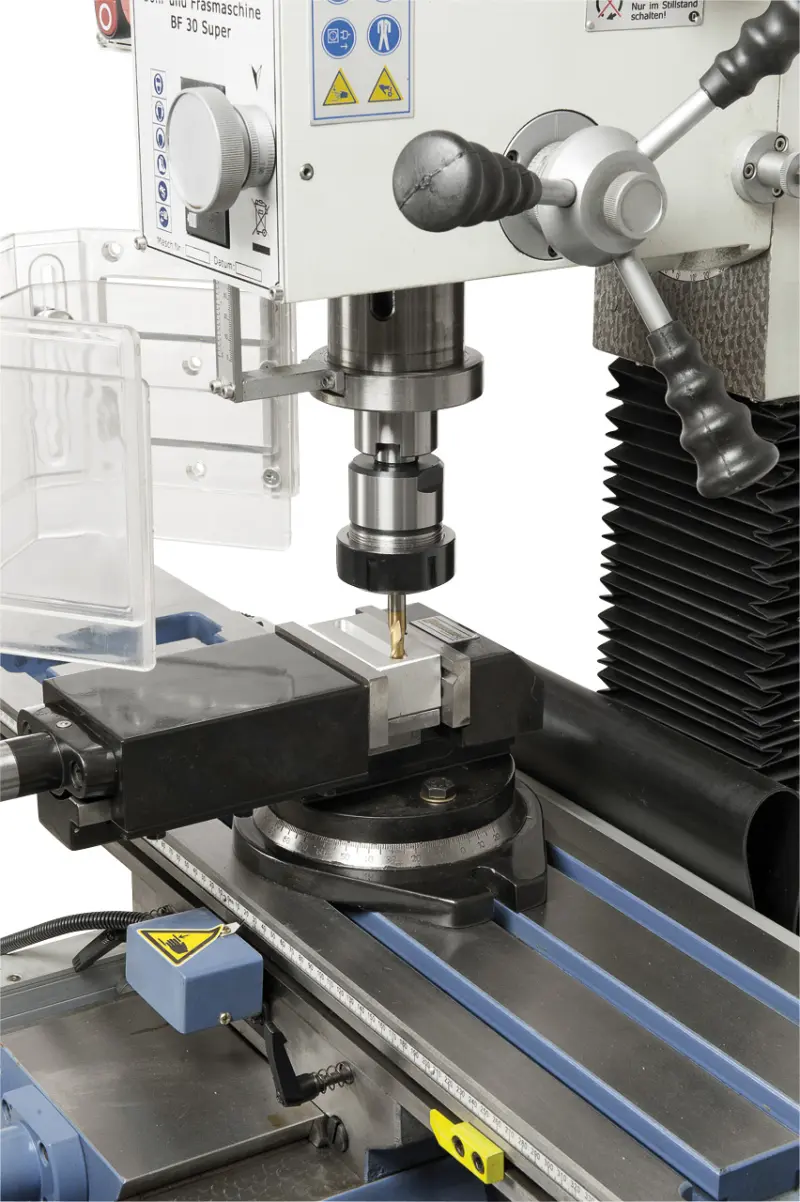 Vrtačko-frézka Bernardo BF 30 Super s posuvem stolu a digitál. odměřováním (BER021044C)