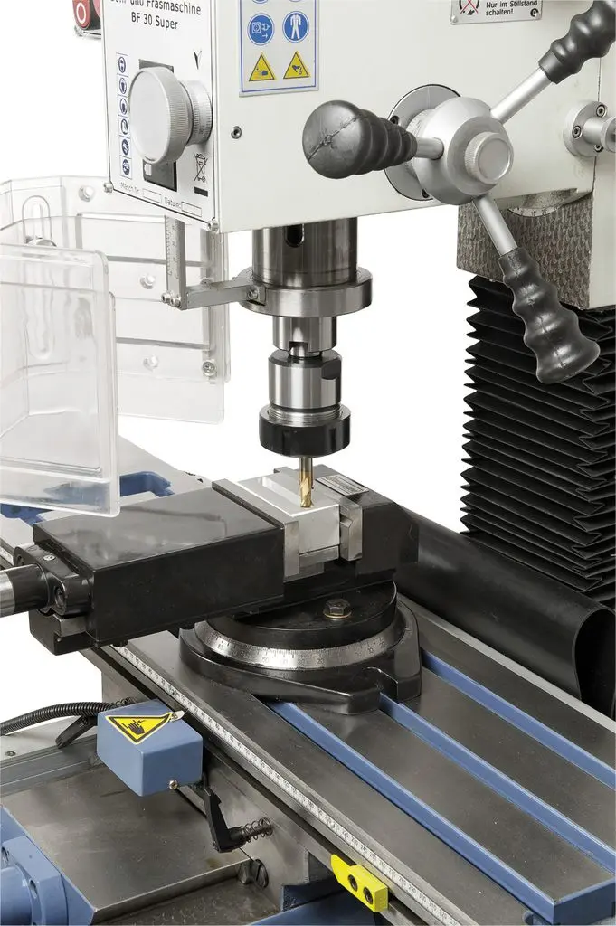 Vrtačko-frézka Bernardo BF 30 Super s posuvem stolu a digitál. odměřováním (BER021044C)