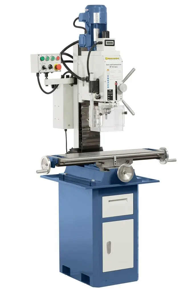 Vrtačko-frézka Bernardo BF 35 Vario (strojní posuv, digit.odměřování) (BER021046)