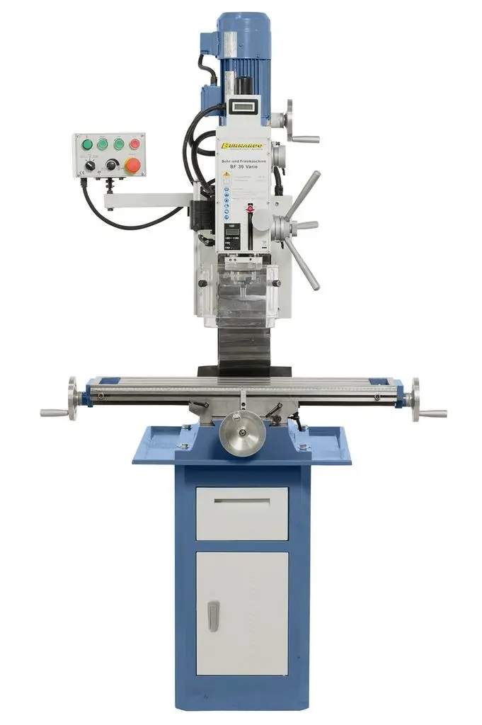 Vrtačko-frézka Bernardo BF 35 Vario (strojní posuv, digit.odměřování) (BER021046)