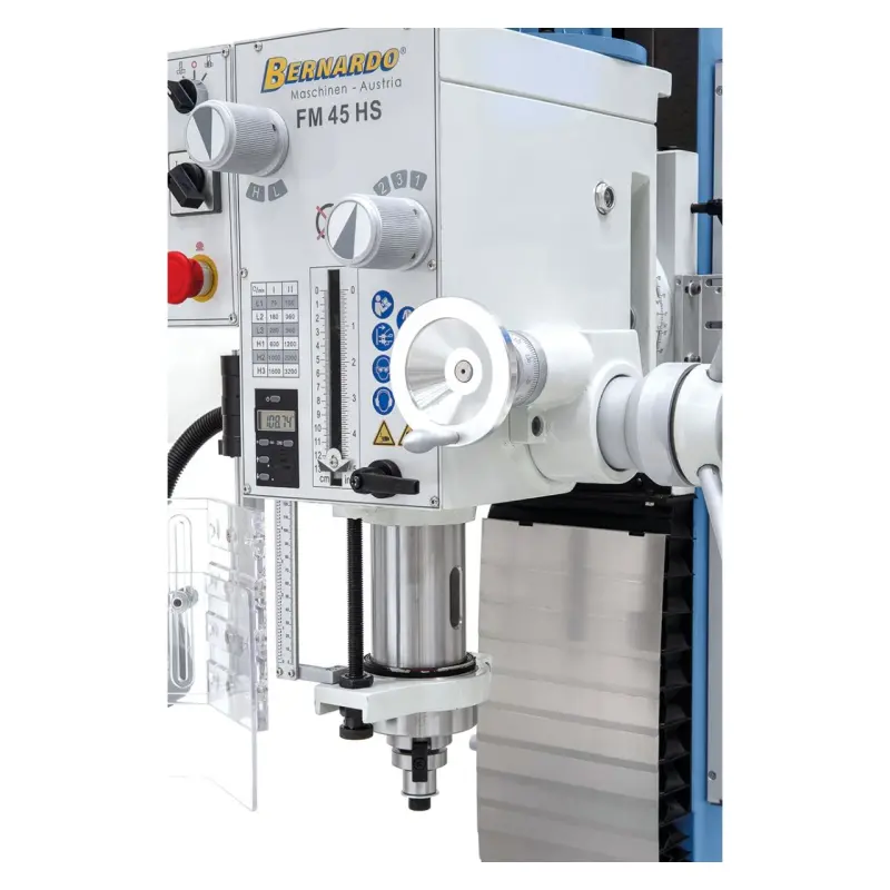 Vrtačko-frézka Bernardo FM 45 HS s digitálním odměřováním (BER021063)