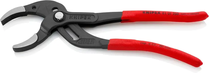 Kleště Knipex 81 01 250 250 mm instalatérské na sifonová šroubení a plasty (K 81 01 250)