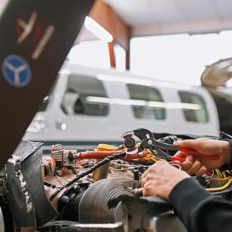 Kleště Knipex 81 11 250 instalatérské na sifonová šroubení a plasty (K 81 11 250)