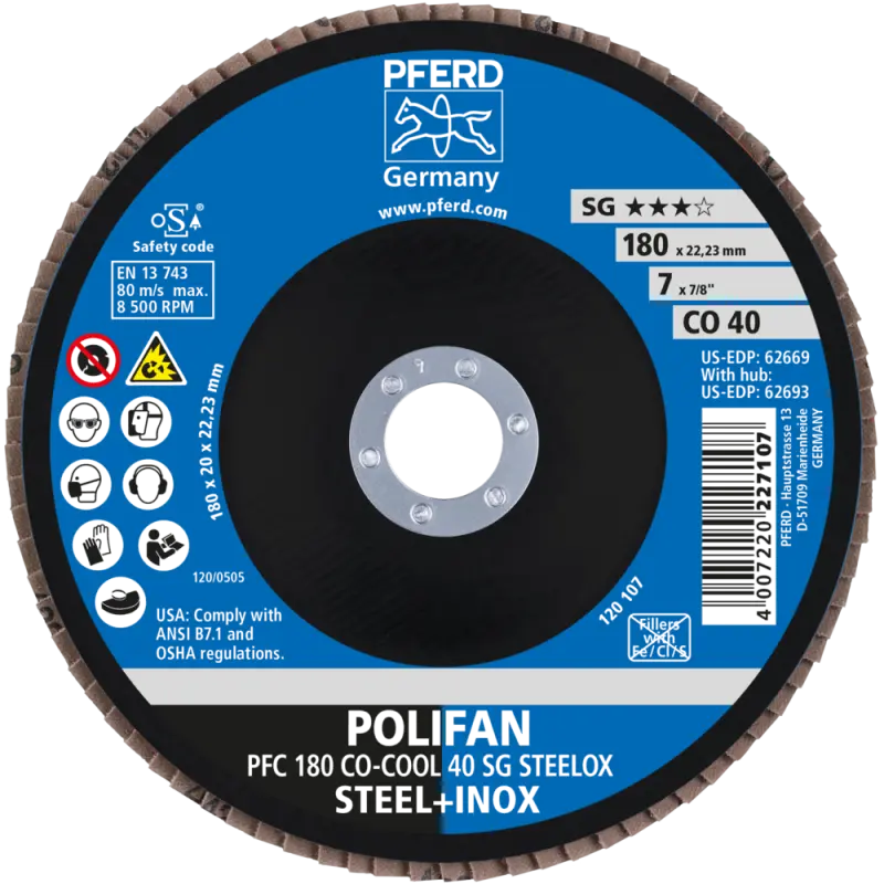 PFC 180-22 CO 40 SGP-COOL/22,23  KOTOUČ LAMELOVÝ S (PF4007220725481)