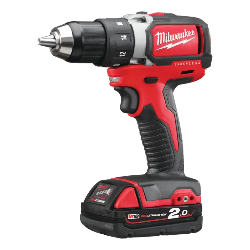 Aku kompaktní vrtačka Milwaukee M18 BLDD-202C (2,0 Ah) (MI4933448441)