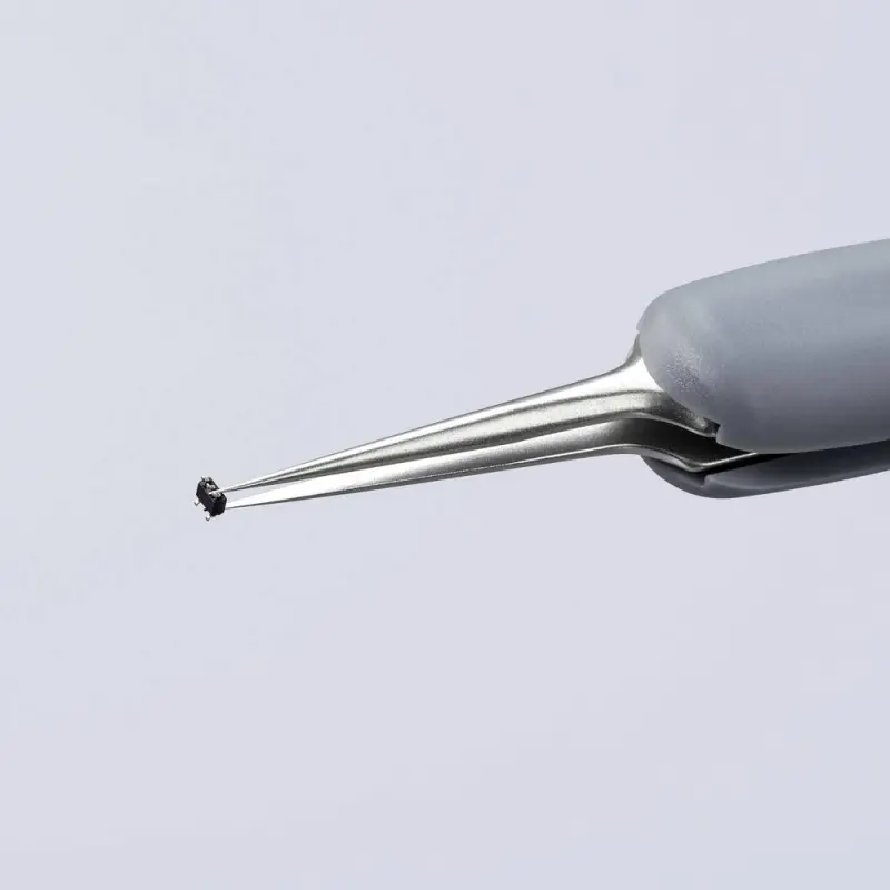 Gumová pinzeta ESD z nerezové oceli(K 92 21 13 ESD)