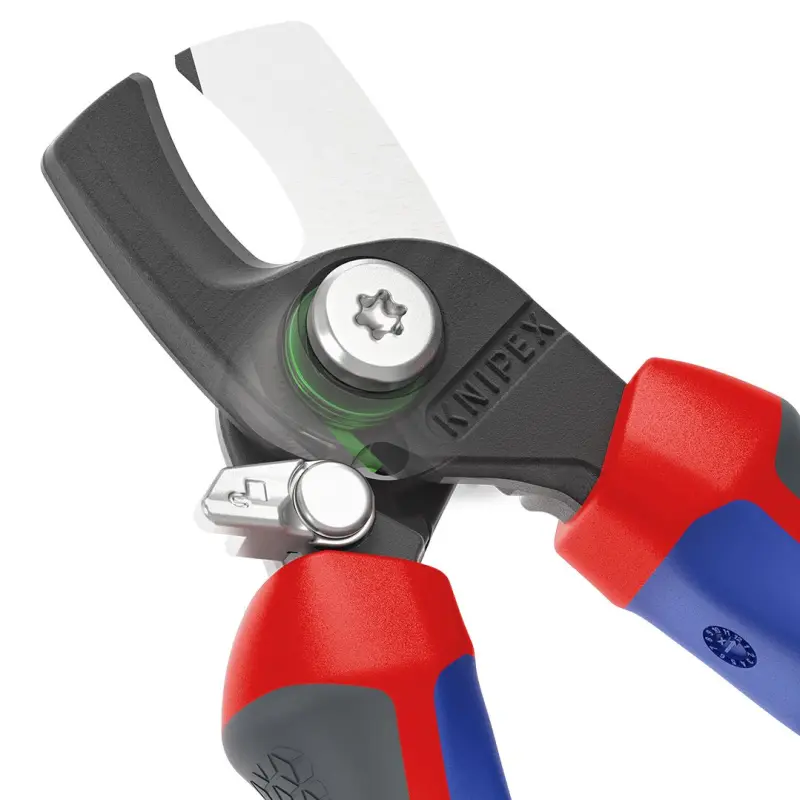 Nůžky na kabely 165 mm KNIPEX 95 22 165 s otevírací pružinou (K 95 22 165)