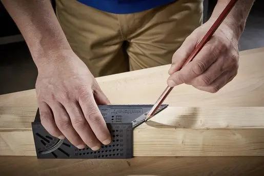 3D pokosový úhelník Wolfcraft (WOLF5208000)