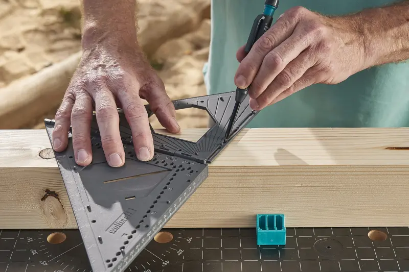 Měřicí a označovací úhelník 5219000 Wolfcraft VARIO 3D PRO (WOLF5219000)