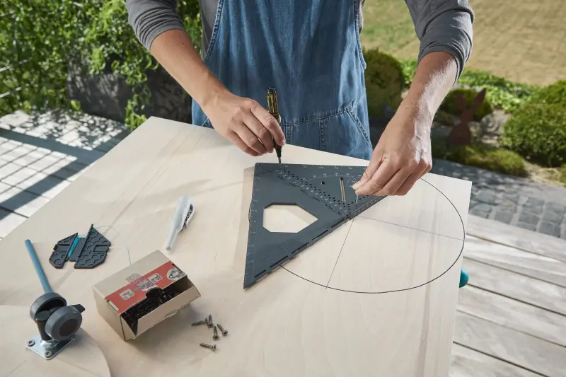 Měřicí a označovací úhelník 5219000 Wolfcraft VARIO 3D PRO (WOLF5219000)