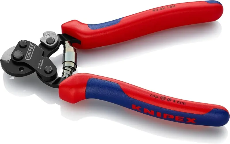 Nůžky na ocelová lana KNIPEX (K 95 62 160 SB)