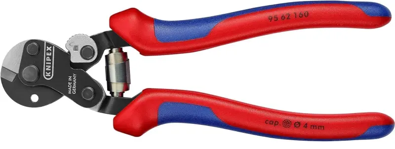 Nůžky na ocelová lana KNIPEX (K 95 62 160 SB)