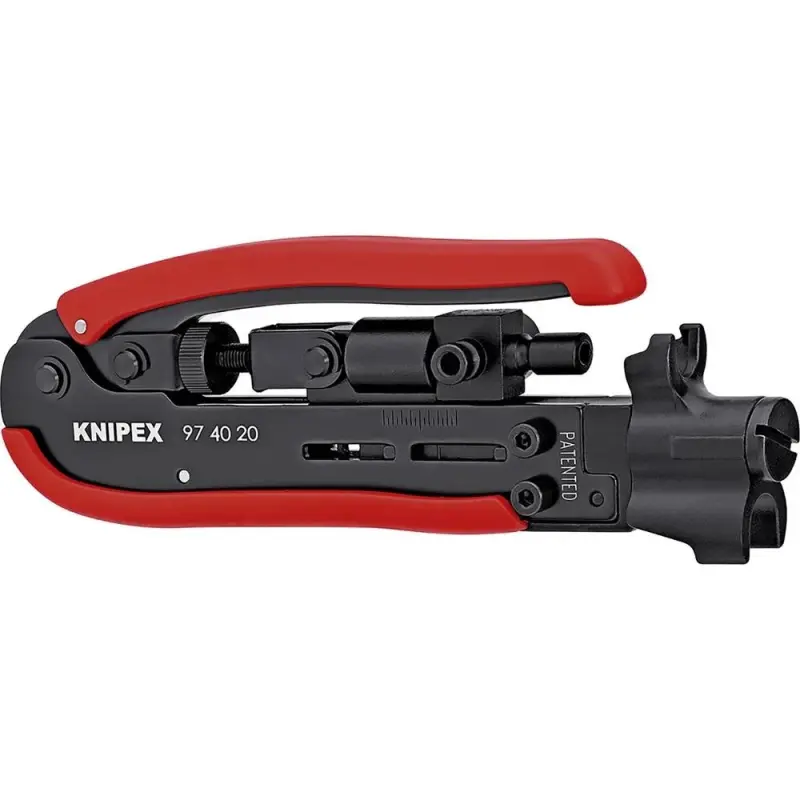 Nástroj Knipex 97 40 20 SB pro KOAX konektory (K 97 40 20 SB)
