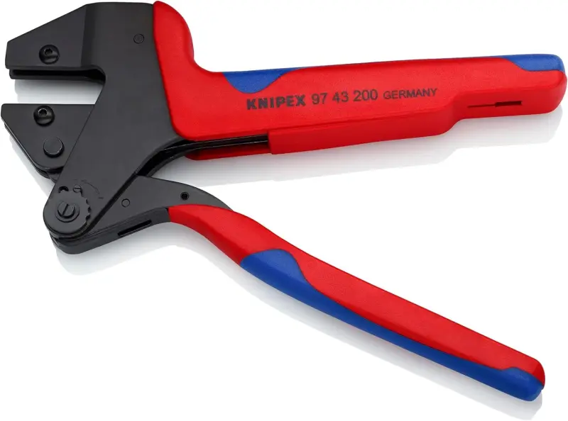 Kleště lisovací, víceúčelové, systémové KNIPEX 97 43 200 A - bez kufříku