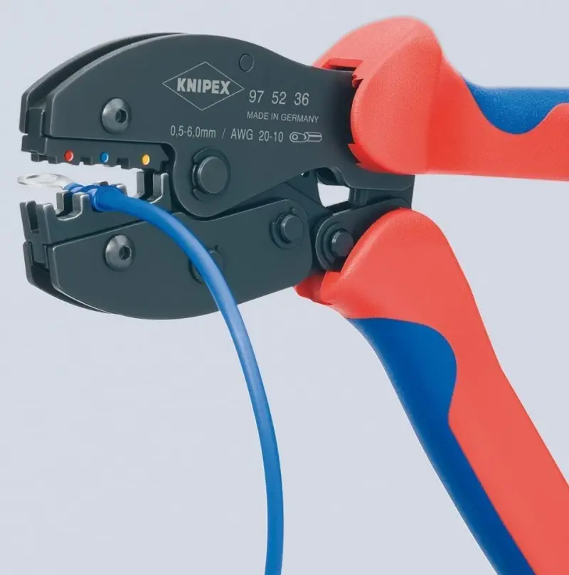 Lisovací kleště Knipex 97 52 36 SB PreciForce® - pákové (K 97 52 36 SB)