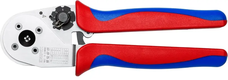 Lisovací kleště Knipex 97 52 67 DT - čtyřtrnové, pro DT kontakty (K 97 52 37 DT)