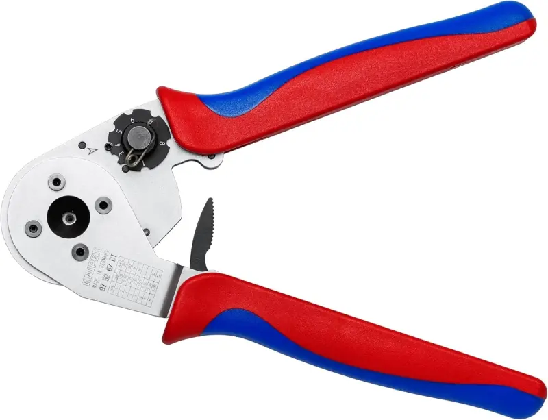 Lisovací kleště Knipex 97 52 67 DT - čtyřtrnové, pro DT kontakty (K 97 52 37 DT)